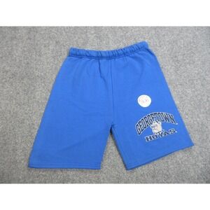 VINTAGE Georgetown Hoyas Shorts Mens XL Blue NCAA Basketball Collegiate TNT‎ USA